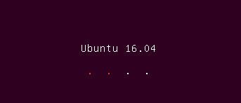 Экран загрузки Ubuntu LiveISO