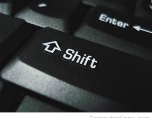 Клавиша Shift