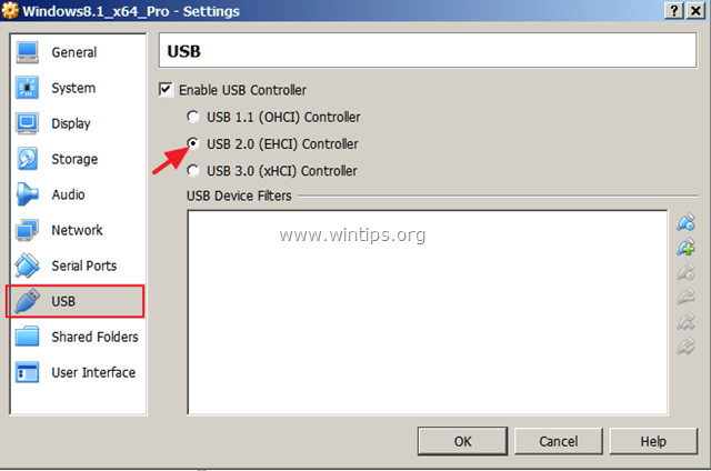 Поддержка USB 2 Virtualbox