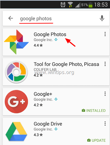 андроид-Google-фото
