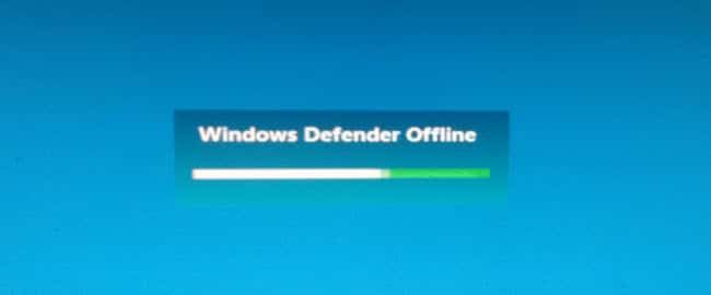 Windows защитник в автономном режиме в годовщину обновления