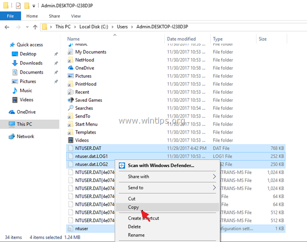 исправить пропущенные файлы после обновления Windows 10 1709