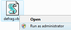 добавить контекстное меню запуска от имени администратора для файлов VBS