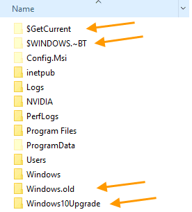 Удалить папку Windows.old в Windows 10