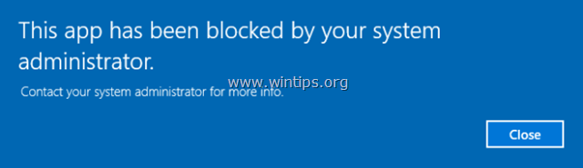 запретить доступ к хранилищу Windows 10