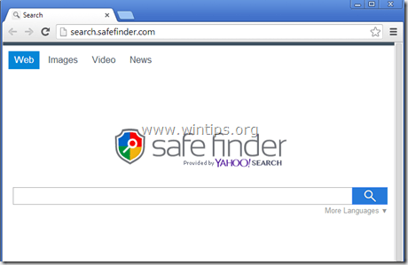 удалить safefinder.com