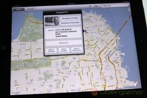 поиск города на ipad 2 гугл карты