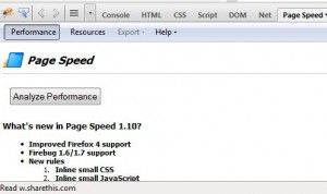 скорость страницы Firefox