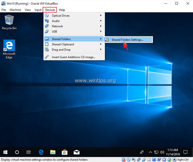 Как обмениваться файлами между VirtualBox Guest и Host OS