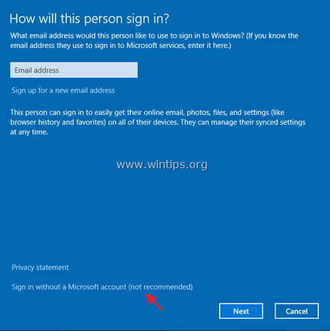 невозможно добавить пользователя Windows 10
