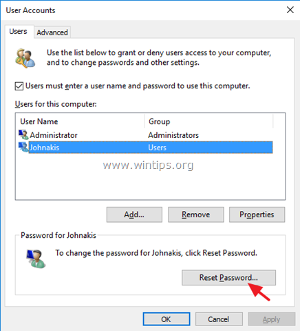 сбросить пароль windows 10, 8, 7 ОС